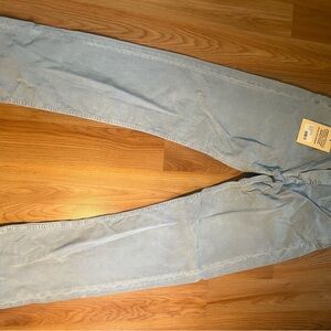 Denim Blue Colored Corduroys Men’s 30/34 Cords New With Tags